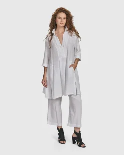 Women Alembika Tops & Tunics<Recreation Tunic Top, White