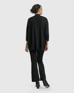Women Alembika Tops & Tunics<Rookie Mockneck Top, Black