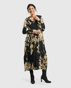 Women Alembika Dresses<Rosemary Crinkle Tie Dress, Floral