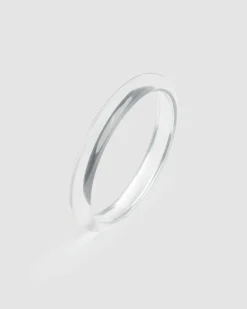 Women Alembika Jewelry<Rounded Bangle Bracelet, Clear