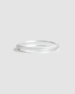Women Alembika Jewelry<Rounded Bangle Bracelet, Clear