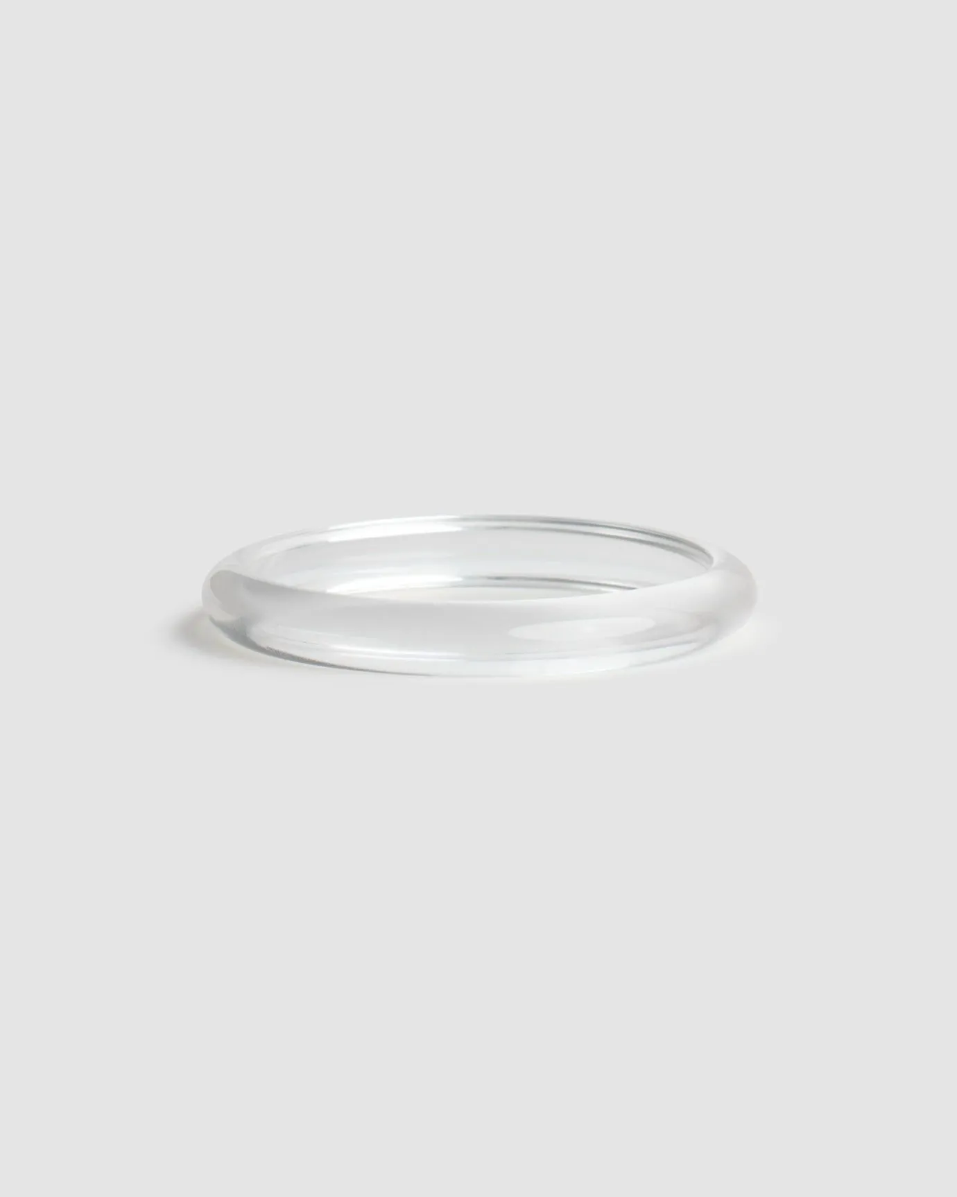 Women Alembika Jewelry<Rounded Bangle Bracelet, Clear