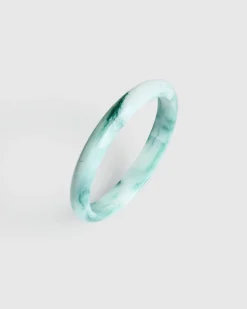Women Alembika Accessories<Rounded Bangle Bracelet, Jade