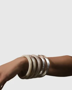 Women Alembika Accessories<Rounded Bangle Bracelet, Oat