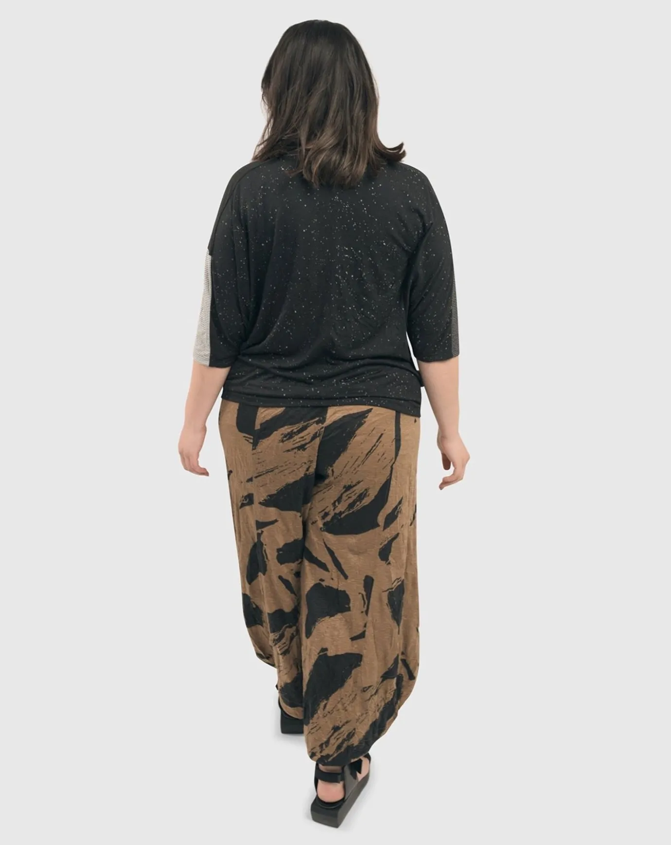 Women Alembika Tops & Tunics<Ru Crinkle Dolman Top, Sepia