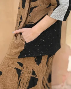 Women Alembika Tops & Tunics<Ru Crinkle Dolman Top, Sepia