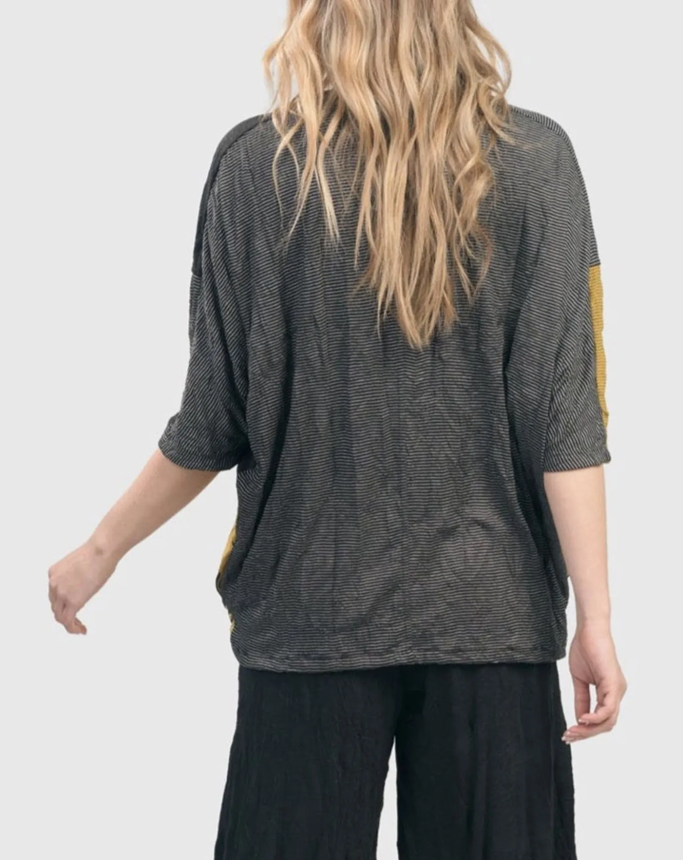 Women Alembika Tops & Tunics<Ru Crinkle Dolman Top, Yellow