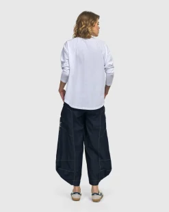 Women Alembika Tops & Tunics<Sacramento Relaxed Top, White