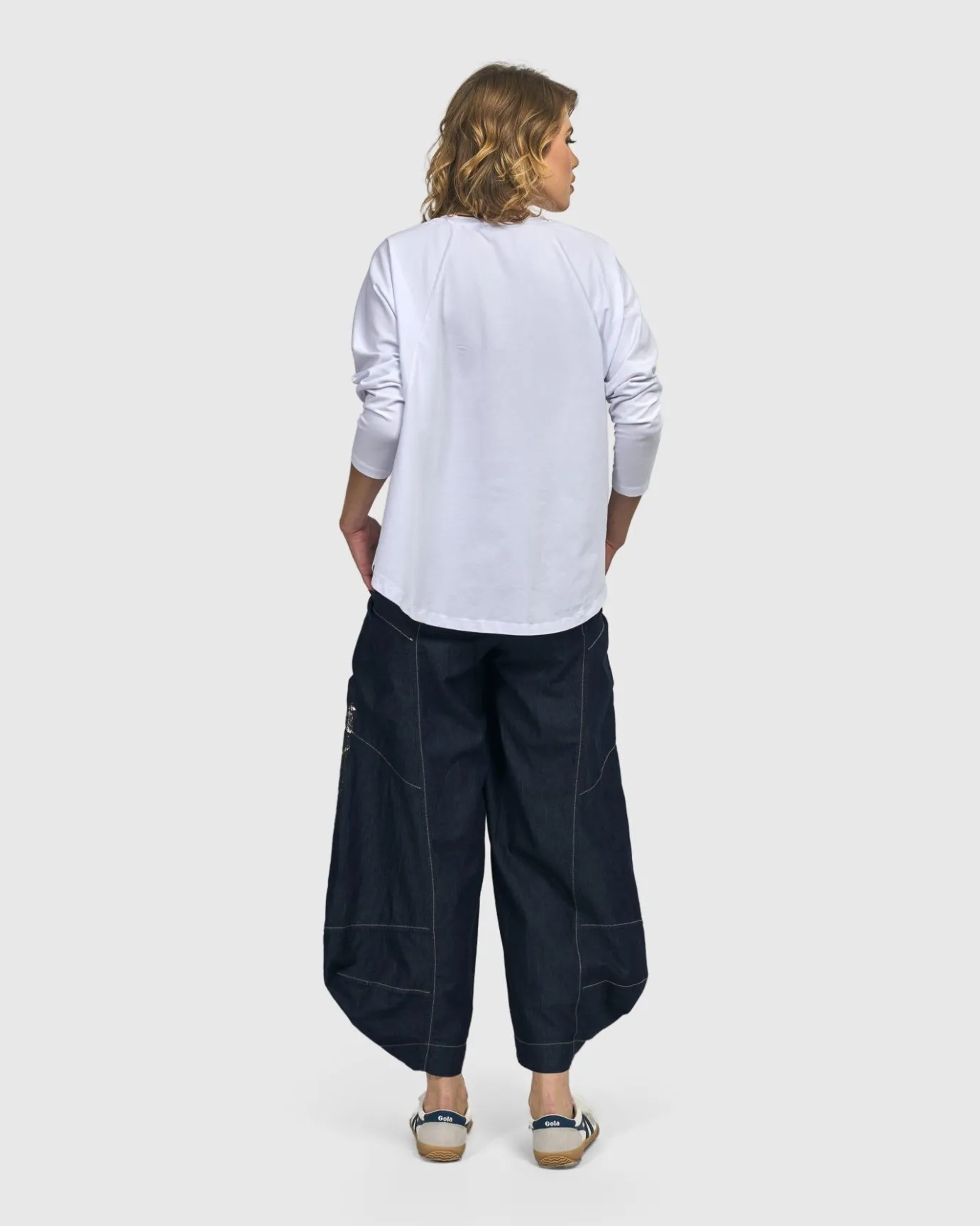 Women Alembika Tops & Tunics<Sacramento Relaxed Top, White