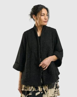 Women Alembika Jackets<Sagittarius A-Line Jacket, Charcoal