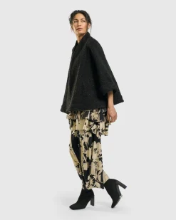 Women Alembika Jackets<Sagittarius A-Line Jacket, Charcoal