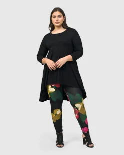 Women Alembika Plus<Sangria Leggings, Garden