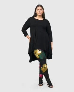Women Alembika Pants & Skirts<Sangria Leggings, Garden