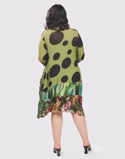 Women Alembika Dresses<Sara Swing Dress, Olive
