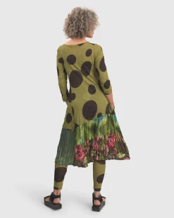 Women Alembika Dresses<Sara Swing Dress, Olive