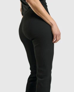 Women Alembika Pants & Skirts<Savant Slim Leg Trousers, Black