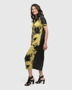 Women Alembika Plus<Sbagliato Button Down Dress, Mix