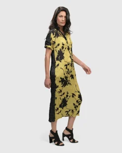 Women Alembika Dresses<Sbagliato Button Down Dress, Mix