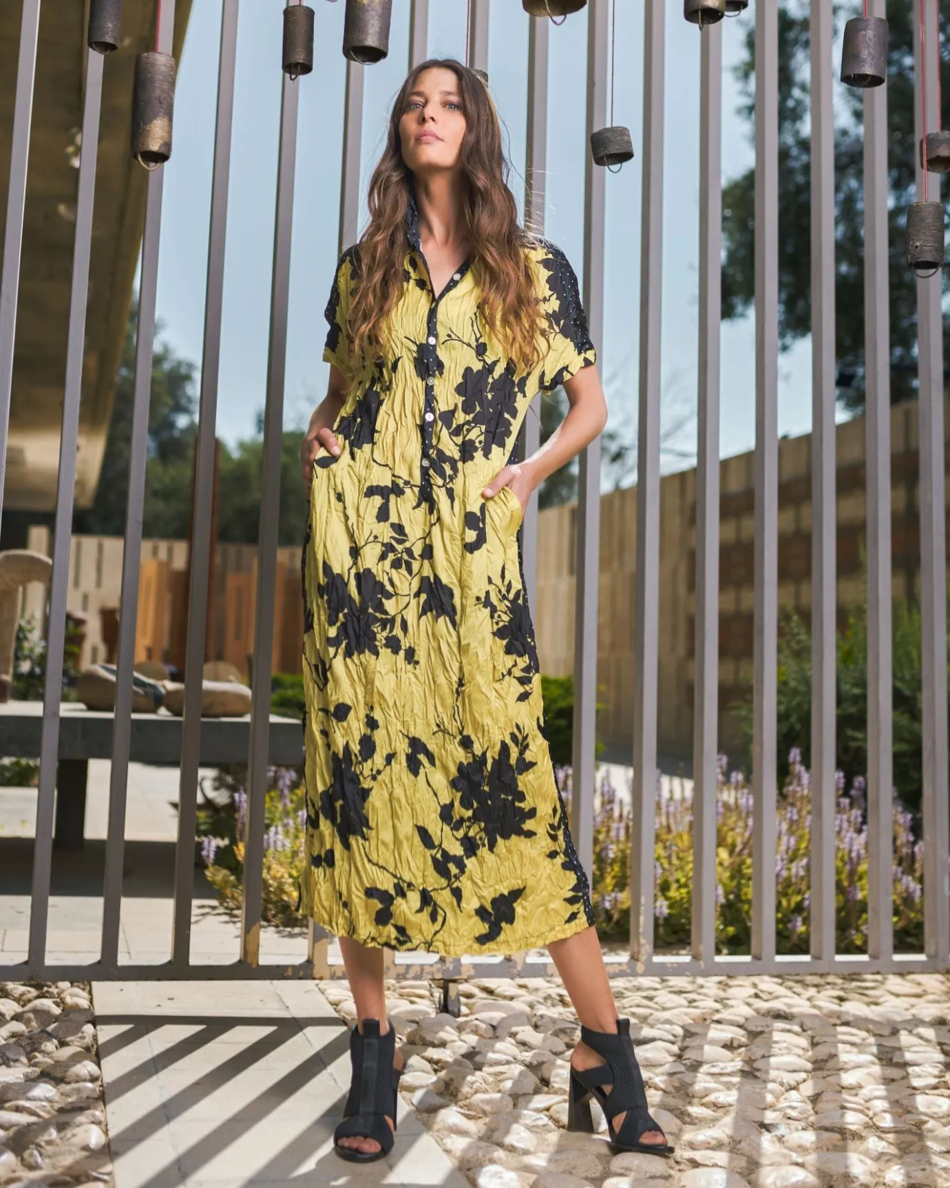 Women Alembika Dresses<Sbagliato Button Down Dress, Mix