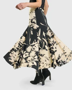 Women Alembika Pants & Skirts<Secret Garden Swing Skirt, Floral