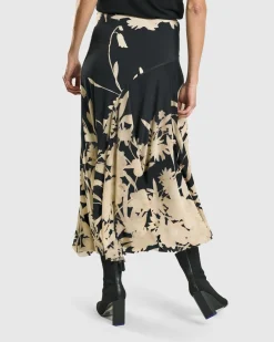 Women Alembika Pants & Skirts<Secret Garden Swing Skirt, Floral