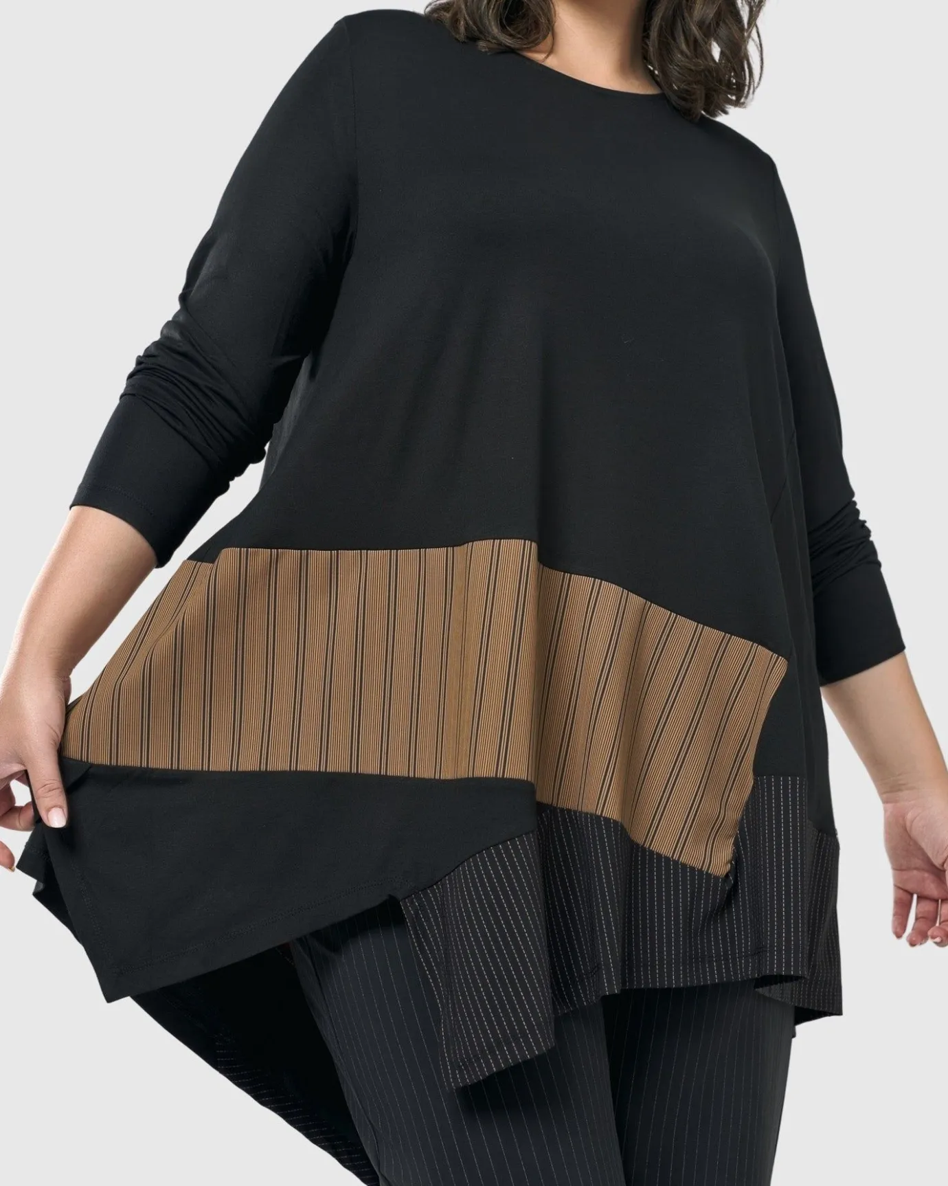Women Alembika Tops & Tunics<Sequoia Swing Tunic Top, Coffee