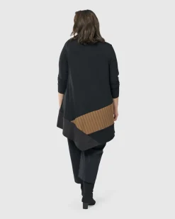 Women Alembika Plus<Sequoia Swing Tunic Top, Coffee