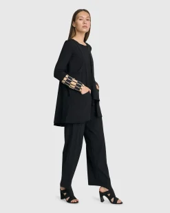 Women Alembika Plus<Shelley Apron Top, Black