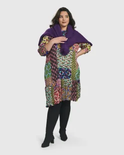 Women Alembika Sweaters & Cardigans<Siesta Oversized Sweater, Purple