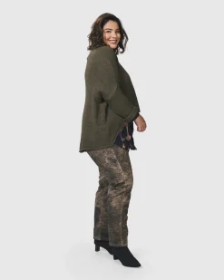 Women Alembika Sweaters & Cardigans<Siesta Oversized Sweater, Taupe