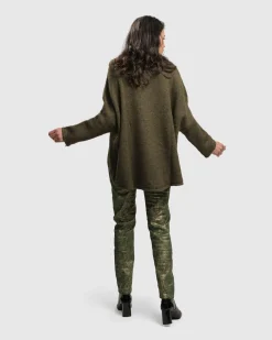 Women Alembika Sweaters & Cardigans<Siesta Oversized Sweater, Taupe