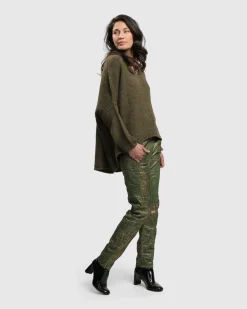 Women Alembika Sweaters & Cardigans<Siesta Oversized Sweater, Taupe