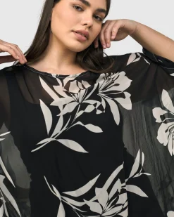 Women Alembika Plus<Sitting Poolside Tunic Top, Floral