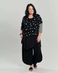 Women Alembika Jackets<Skylar Crop Cardigan, Squares