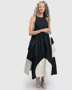 Women Alembika Dresses<Sleeveless Maxi Dress, Black