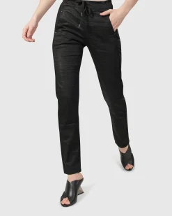 Women Alembika Plus<Snake Iconic Stretch Jeans, Black
