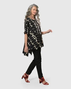 Women Alembika Plus<Snake Iconic Stretch Jeans, Black