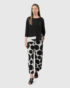 Women Alembika Pants & Skirts<Solo Cropped Pants, Bubbles