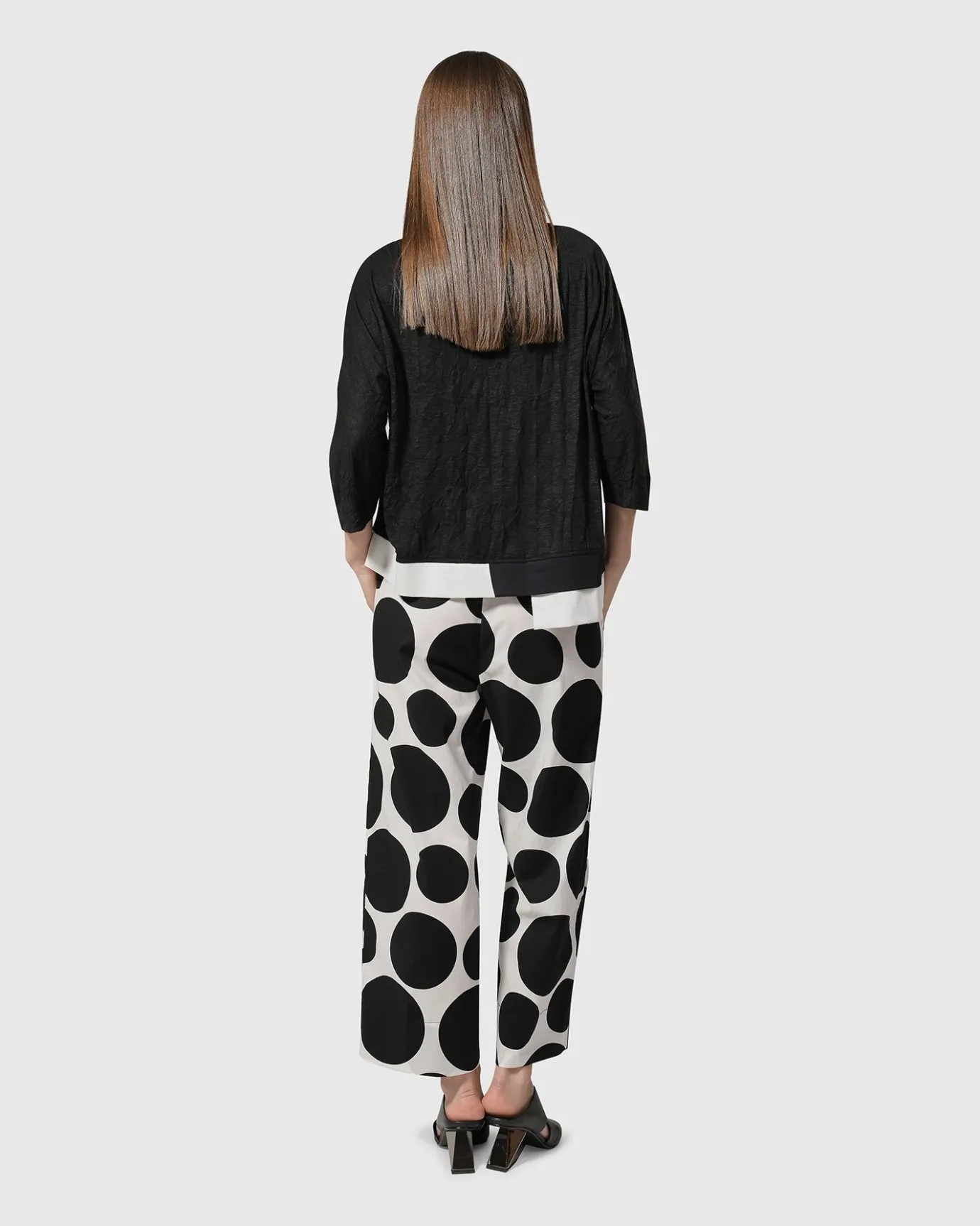 Women Alembika Pants & Skirts<Solo Cropped Pants, Bubbles