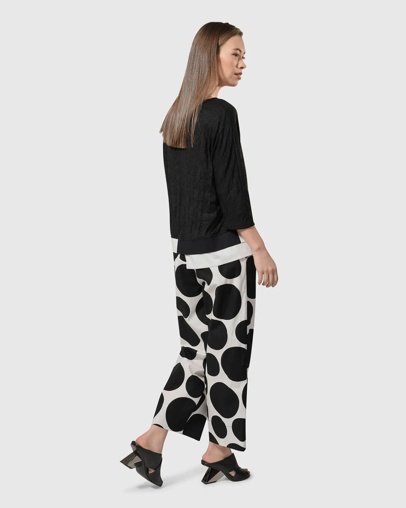 Women Alembika Pants & Skirts<Solo Cropped Pants, Bubbles