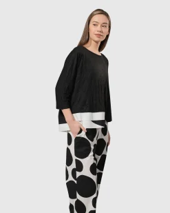 Women Alembika Pants & Skirts<Solo Cropped Pants, Bubbles