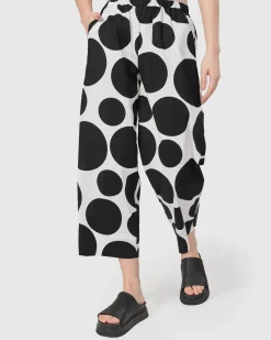 Women Alembika Pants & Skirts<Solo Cropped Pants, Bubbles
