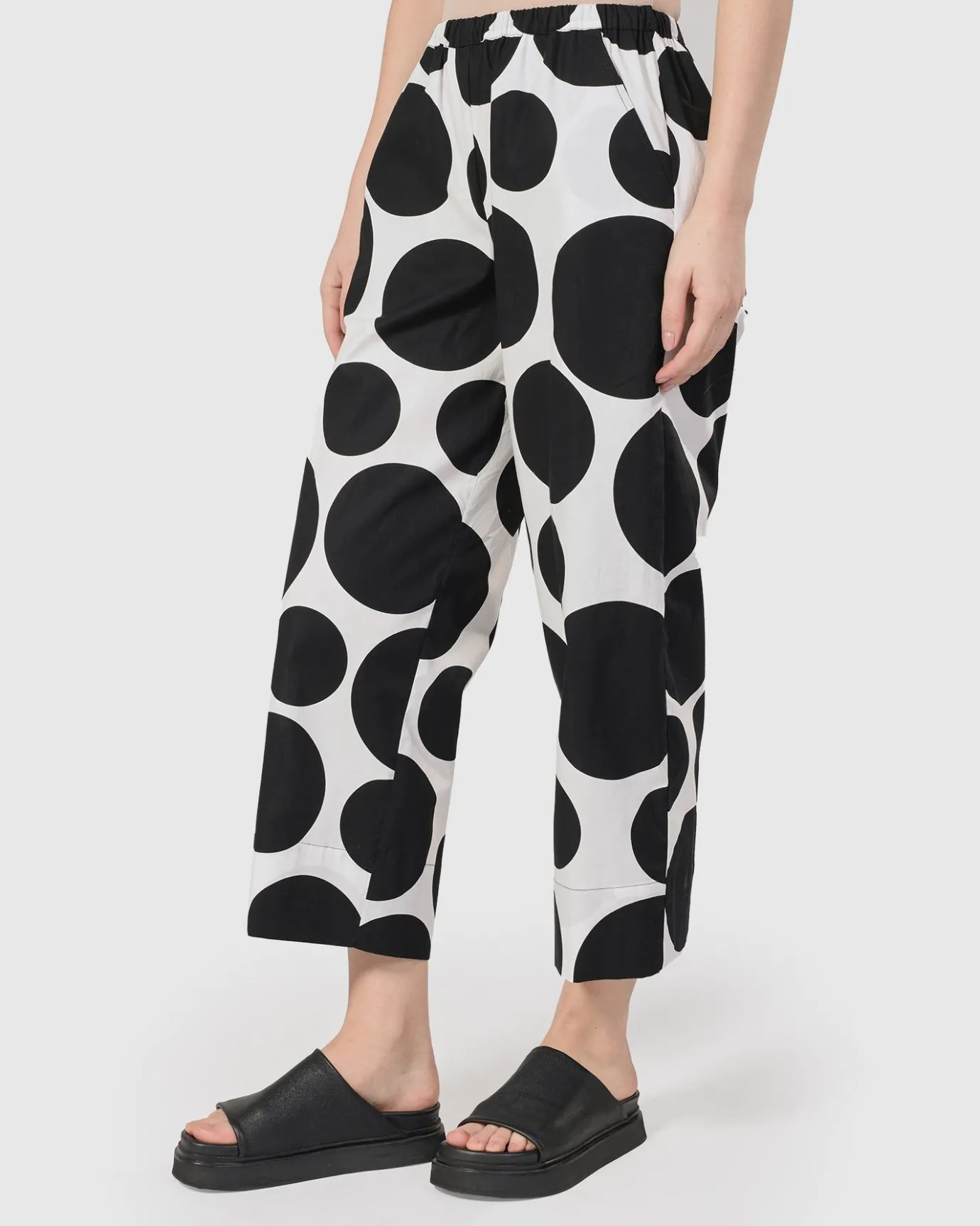 Women Alembika Pants & Skirts<Solo Cropped Pants, Bubbles