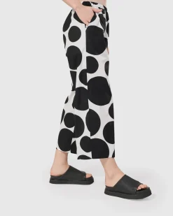 Women Alembika Pants & Skirts<Solo Cropped Pants, Bubbles