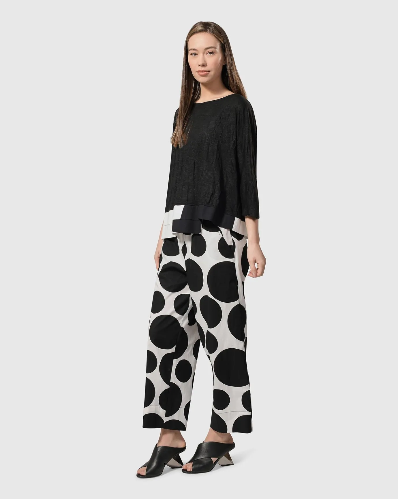 Women Alembika Pants & Skirts<Solo Cropped Pants, Bubbles