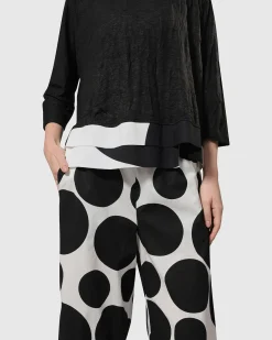 Women Alembika Plus<Solo Cropped Pants, Bubbles