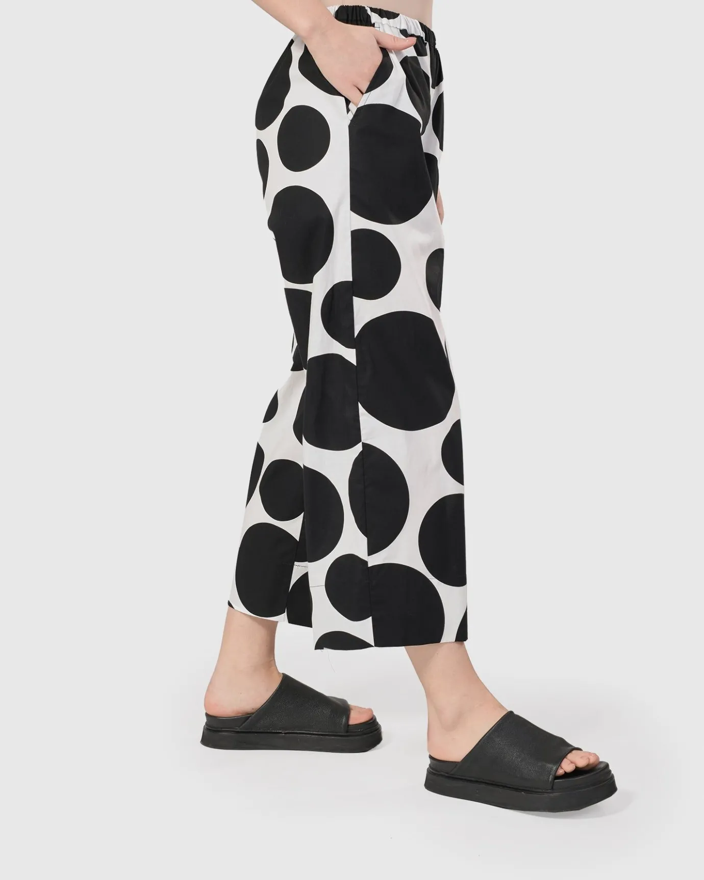 Women Alembika Plus<Solo Cropped Pants, Bubbles