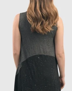 Women Alembika Dresses<Sprinkle Crinkle Tank Dress, Black