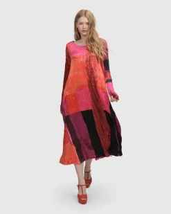 Women Alembika Plus<Sunset Strip Maxi Dress, Magenta