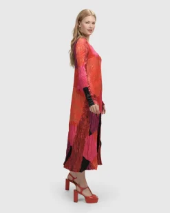 Women Alembika Plus<Sunset Strip Maxi Dress, Magenta